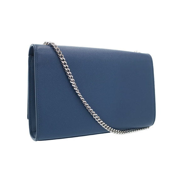 Saint Laurent Paris Classic Kate Satchel Blue - Picture 2 of 5